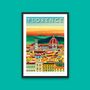 Florence, Italy Travel Print, Can Be Personalised, thumbnail 8 of 8