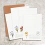 Botanical Flowers Letter Writing Set, thumbnail 5 of 8