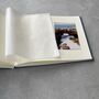 Personalised Recycled Leather Luxe Wedding Album, thumbnail 4 of 7