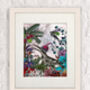 Glorious Plumes No11 Art Print, Framed Or Unframed, thumbnail 4 of 8