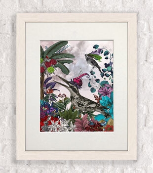 Glorious Plumes No11 Art Print, Framed Or Unframed, 4 of 8