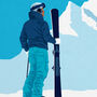 Personalised Skiing Poster, thumbnail 4 of 7