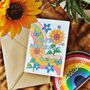 Plantable Birthday Card Rainbow Design, thumbnail 3 of 3