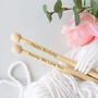 Personalised Knitting Needles, thumbnail 4 of 5