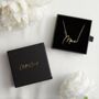 Personalised Name And Gemstone Necklace Gift, thumbnail 6 of 6