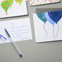 Blue Balloons Birthday Card, thumbnail 6 of 10