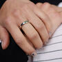 Family Birthstone Elegant Cosmo Personalised Ring, thumbnail 7 of 9