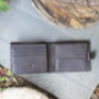 Men's Luxury Brown Leather Wallet Notecase Design Rfid Safe Personalised, thumbnail 4 of 6
