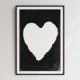 Black Heart Print, thumbnail 2 of 5