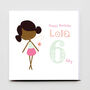 Happy Birthday Fairy Greeting Card, thumbnail 1 of 3