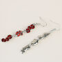 Tiny Poppy Dangle Earrings, thumbnail 3 of 3