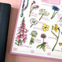 Wildflowers Spotting Journal Notepad, thumbnail 9 of 11