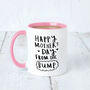 Mum To Be 'Happy Mother's Day From The Bump' Mug, thumbnail 1 of 6