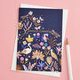 Pack Of Six Season's Greetings Christmas Cards, thumbnail 1 of 2