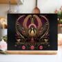 Art Deco Glass Chopping Board Celestial Aviary One, thumbnail 2 of 8