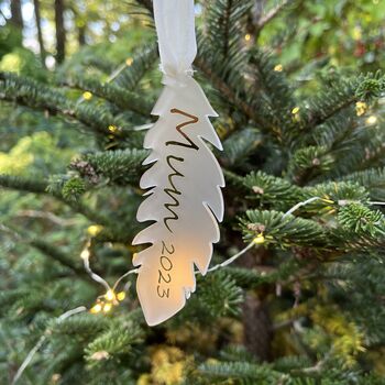 Personalised Feather Memorial Decoration, 5 of 5