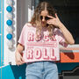 Rock And Roll Women's British Seaside Graphic T Shirt, thumbnail 3 of 4