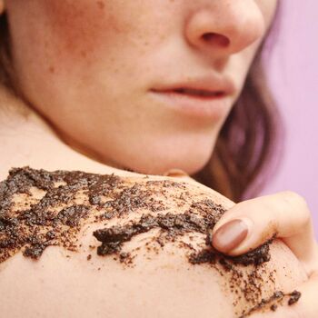 Lemongrass Coffee Body Scrub For Dry Skin, 6 of 9