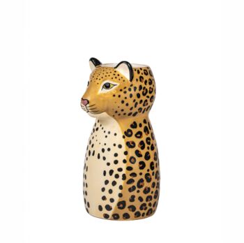 Ceramic Leopard Shaped Vase, 2 of 2