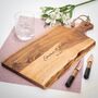 Personalised Wooden Couple Serving Board, thumbnail 1 of 3