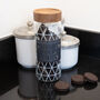 Personalised Reserved For Biscuit Glass Storage Jar, thumbnail 3 of 9