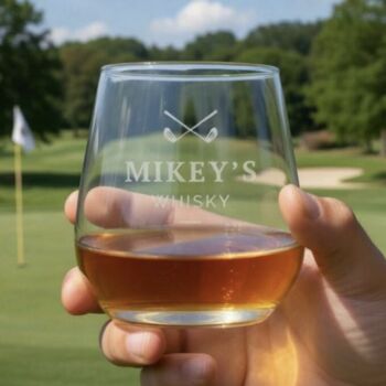 Personalised Golfing Design Tumbler, 2 of 5