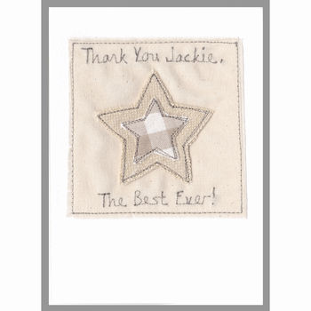 Personalised Star Teacher Thank You Card, 4 of 12
