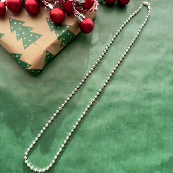 Large Ball Chain In Sterling Silver, 4 of 4