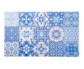 Mix And Match Ceramic Tiles Cheerful Blue Mix, 7 of 9