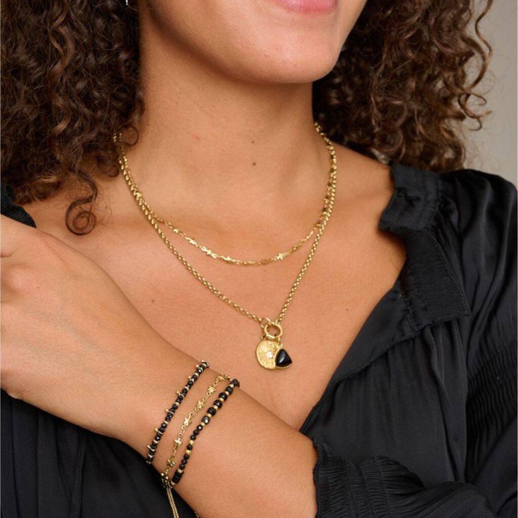 Alina Bracelet And Solara Necklace Star Set, 1 of 4