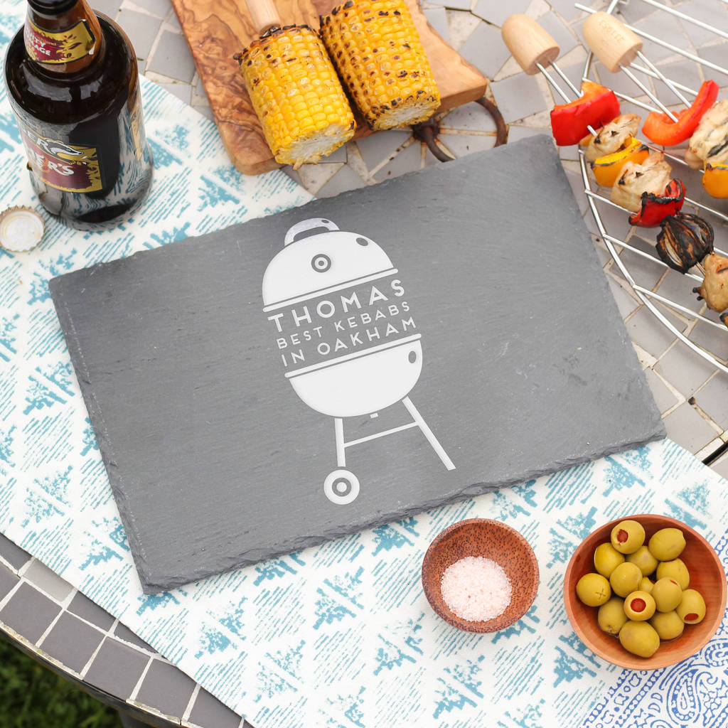 Personalised Barbecue Slate Board, 1 of 3