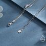 Sterling Silver Little Twinkle Stars Charm Necklace, thumbnail 7 of 12