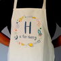 Personalised Kids Space Wreath Apron, thumbnail 1 of 1