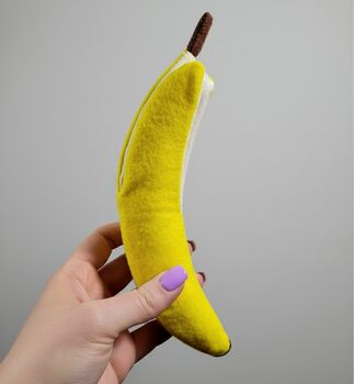 Felt And Velcro Banana Toy, 2 of 8