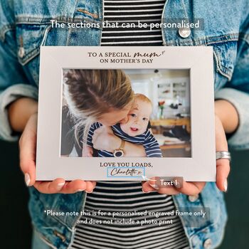 Special Mum Mothers Day Photo Frame Gift, 5 of 10