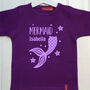 Personalised Girls Mermaid T Shirt, thumbnail 3 of 9