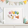 Personalised Childrens Balloon Name Print, thumbnail 2 of 4