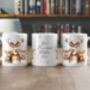 Personalised Christmas Reindeer Family Mug, thumbnail 2 of 2