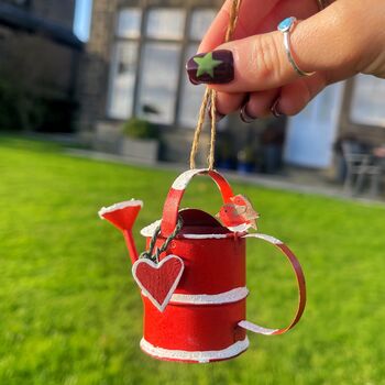 Christmas Personalised Gardening Decoration, 3 of 4