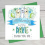 Thank You Dad Fathers Day Card, thumbnail 4 of 4