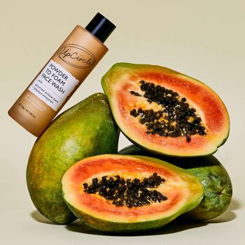 Foaming Powder Face Wash With Upcycled Willow + Papaya, 3 of 9