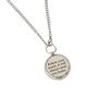 Personalised Silver Colour Compass Necklace Gift, thumbnail 2 of 12