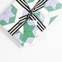 Luxury Patchwork, Christmas Wrapping Paper Star, thumbnail 2 of 4
