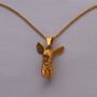 Victory Of Samothace 18 K Gold Plated Necklace, thumbnail 5 of 7