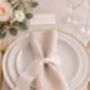 Chiffon Wedding Ribbon With Frayed Edge Ivory White 5m Roll, thumbnail 2 of 3