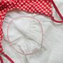 Delicate Pink Seed Bead Necklace, thumbnail 2 of 5