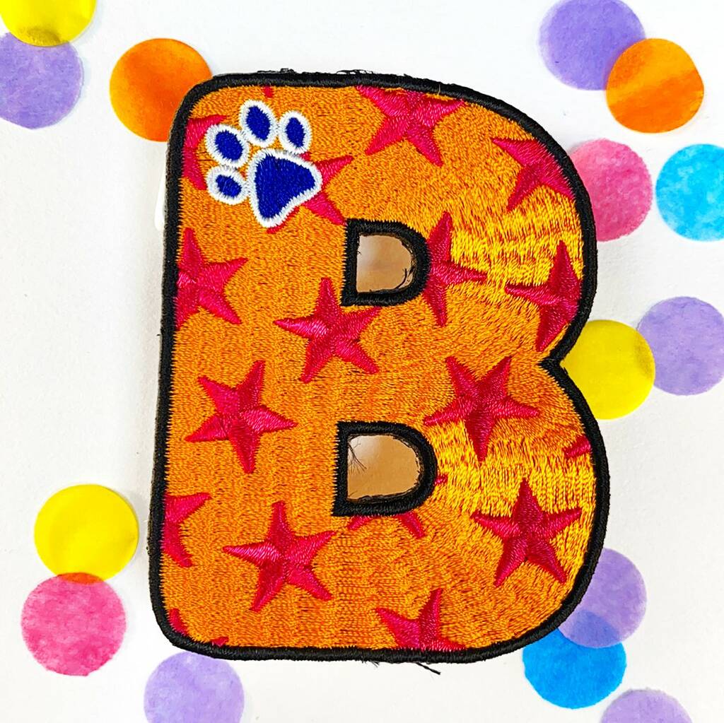 Letter B Sew On Patch, 1 of 3