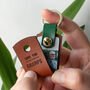 Personalised Photo Leather Keyring For Grandad, thumbnail 1 of 5
