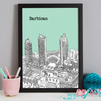 Personalised Barbican Print, 7 of 10