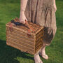 Salisbury Willow Picnic Hamper For Two, thumbnail 3 of 5